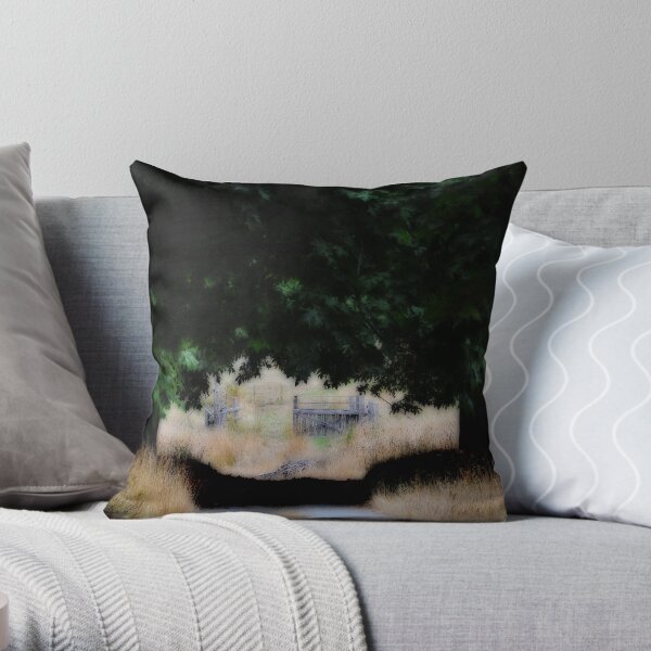 Farmer's Gate Throw Pillow