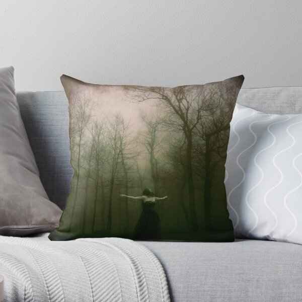 Never Alone Throw Pillow