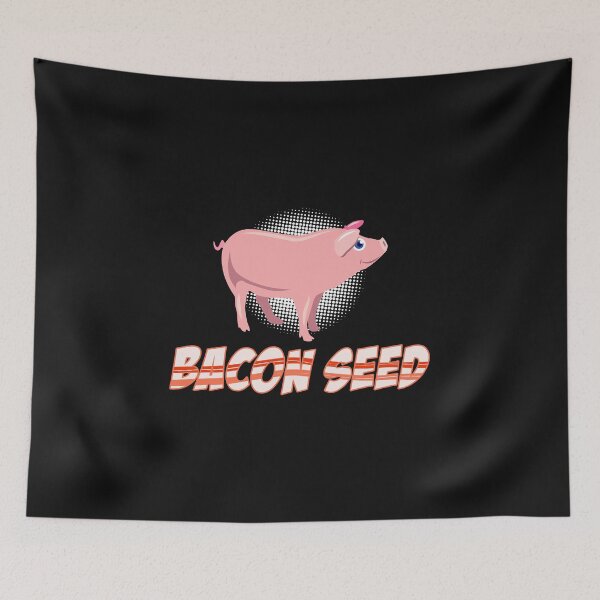 Item preview, Funny Bacon Shirt smoked meat bbq steak designed and sold by biNutz.