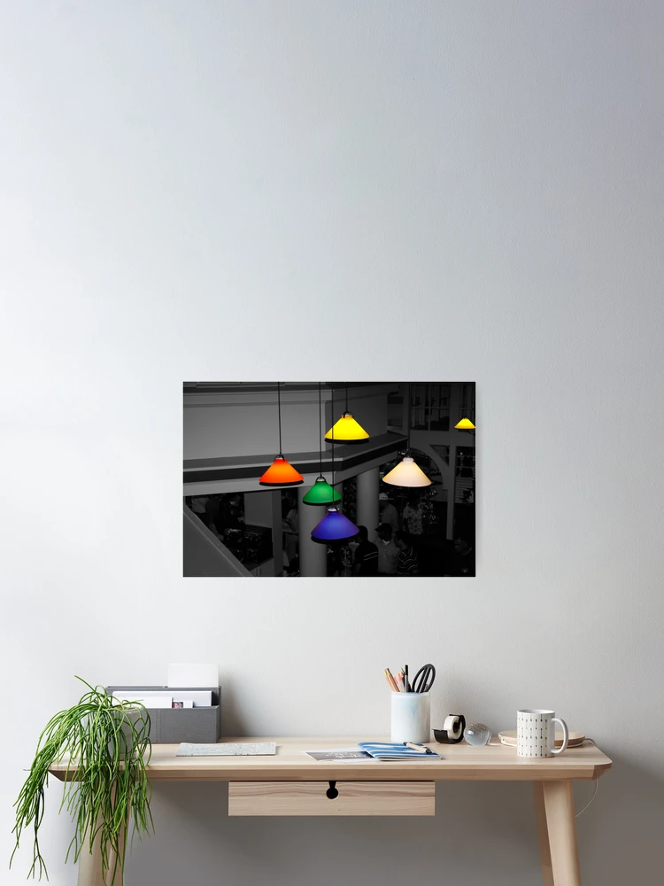 Thumbnail 2 of 3, Poster, Colorful Lights designed and sold by BigD.