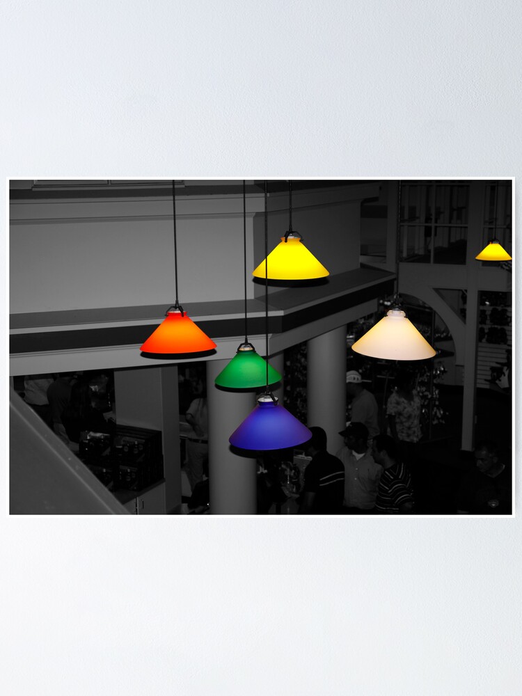 Thumbnail 1 of 3, Poster, Colorful Lights designed and sold by BigD.