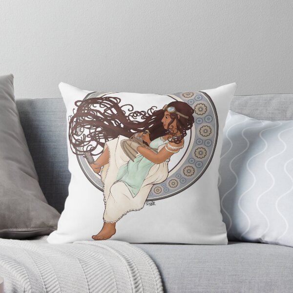 Item preview, Steampunk Mucha Girl (with mouse) designed and sold by Sean Atlas.