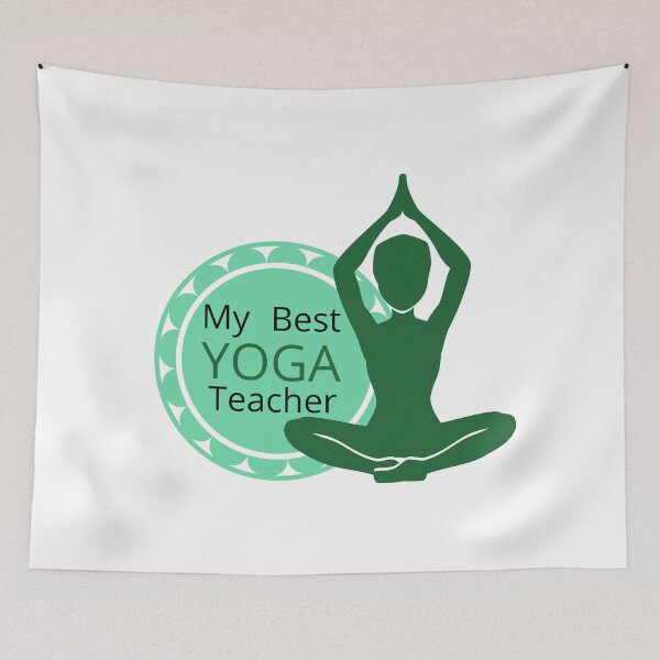 Item preview, My Best YOGA Teacher designed and sold by OMdesign10.