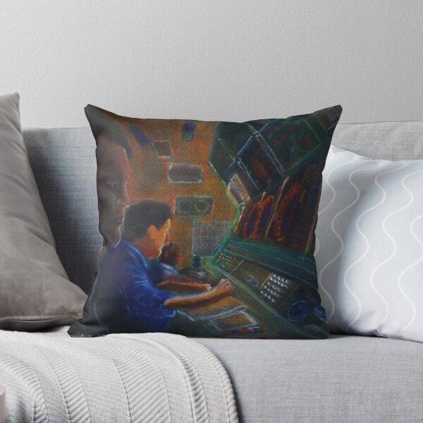 Night Shift Throw Pillow