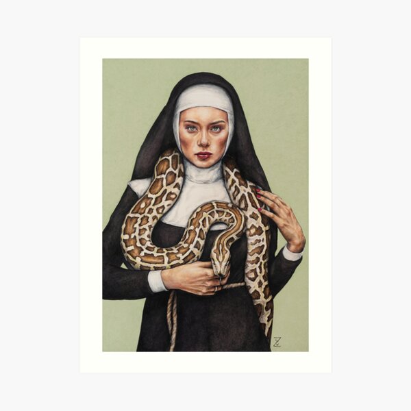Nun the Wiser Art Print