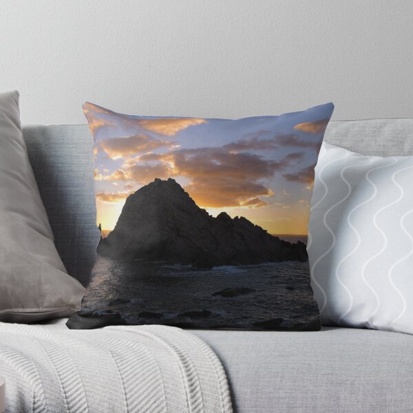 Sugarloaf Rock Throw Pillow