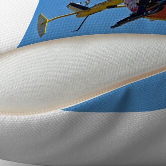 Alternate view of The Chopper Throw Pillow