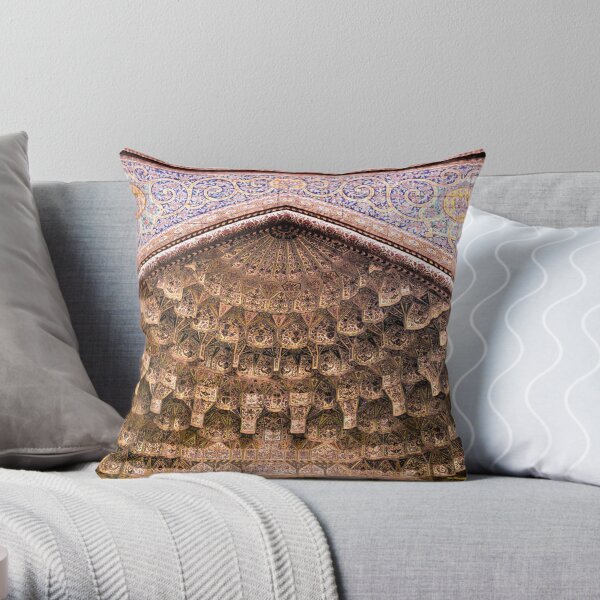 Vakil Mosque, Shiraz Throw Pillow