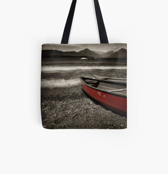 McDonald Lake All Over Print Tote Bag