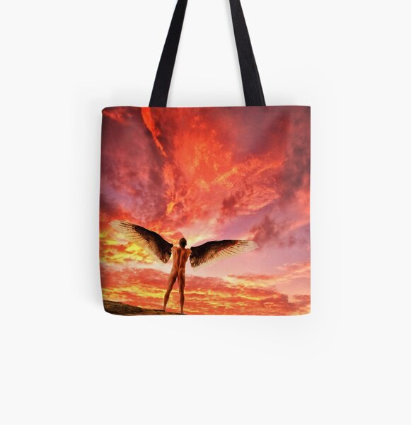 The Point of No Return - Icarus All Over Print Tote Bag