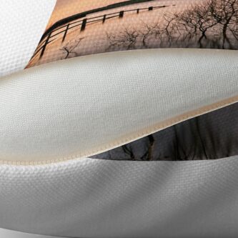Alternate view of Fence Throw Pillow