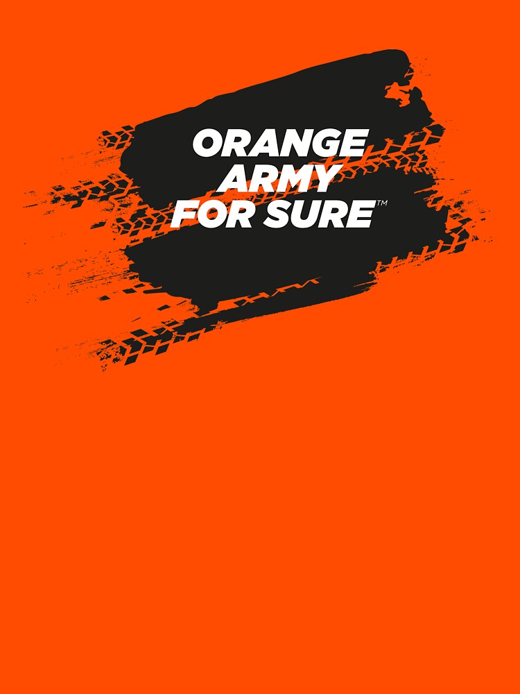 ORANGE ARMY For Sure Motorsport T-Shirt by ForSure