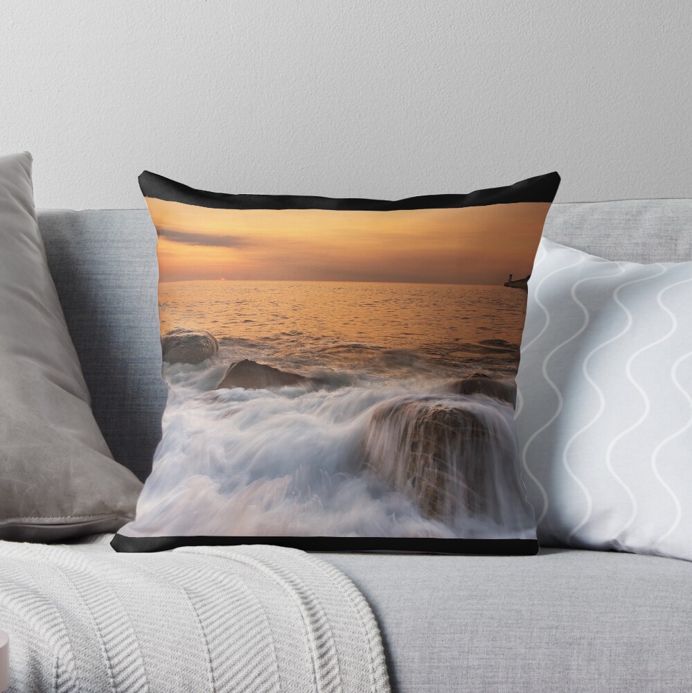 Sunrise Throw Pillow