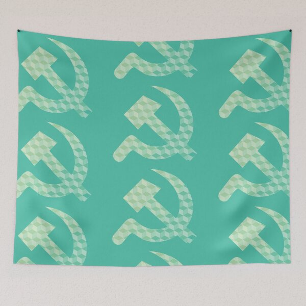 Item preview, geometric hammer and sickle designed and sold by CleverJane.