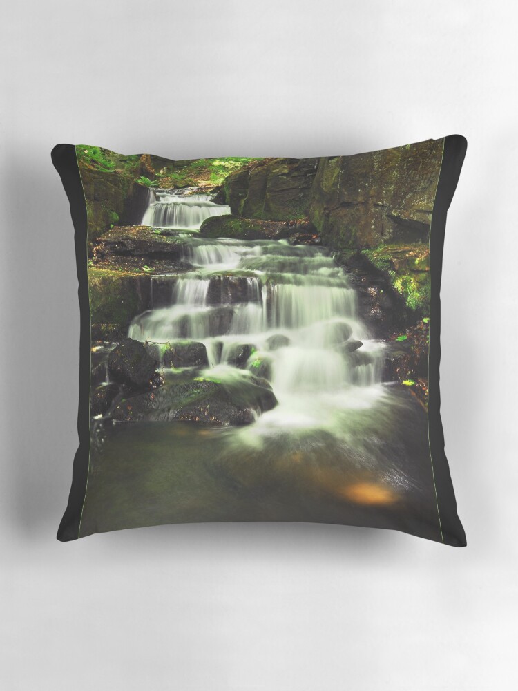 Thumbnail 3 of 4, Pillow, Sunspots designed and sold by R-S-Peck.