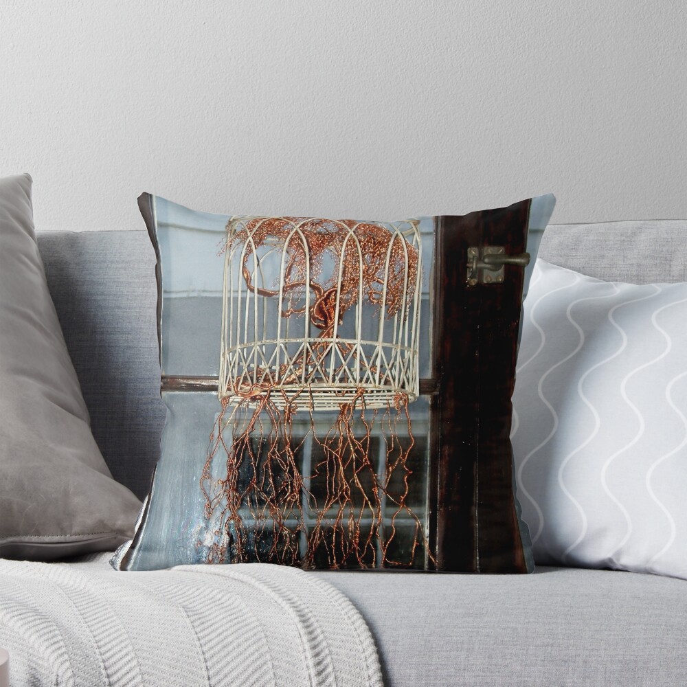 Item preview, Throw Pillow designed and sold by coppertrees.