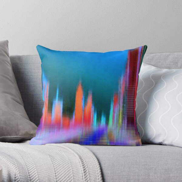 Cityscape Throw Pillow