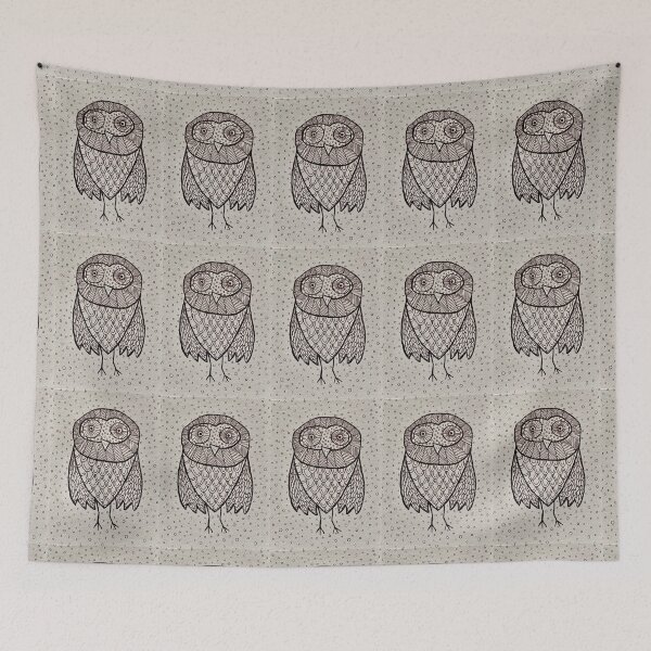 Item preview, Black on White Owl designed and sold by ACracker69.