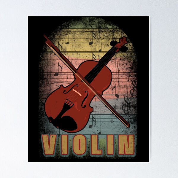 Item preview, Retro violin stringed instrument designed and sold by mtsdesign.