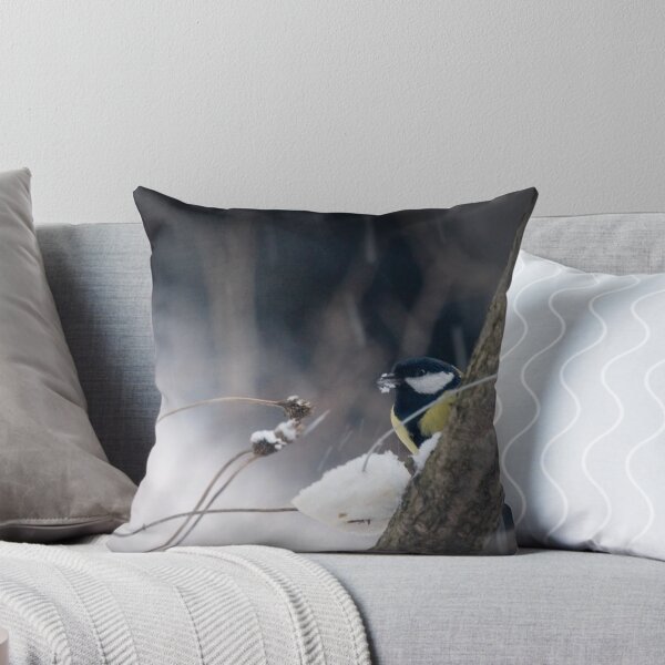 Item preview, Great Tit and cold winter designed and sold by Sergey Bezberdy.
