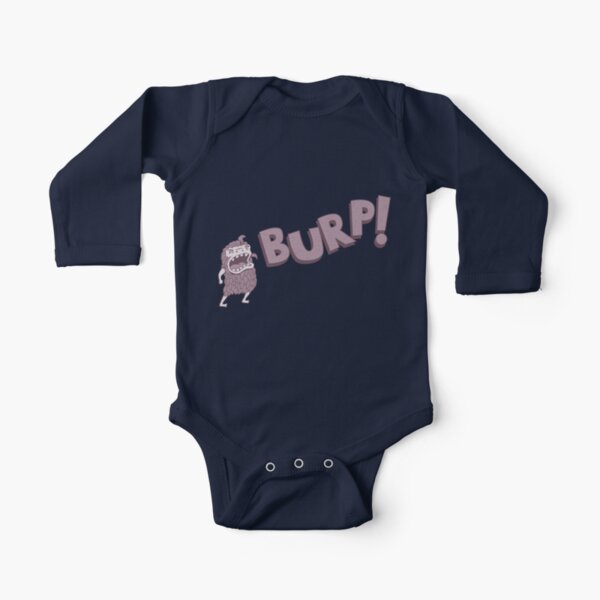Sasquatch Long Sleeve Baby One-Piece