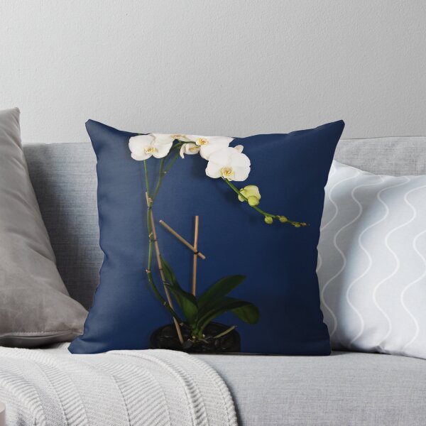 Orchid Throw Pillow