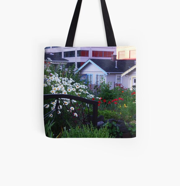 Pea Patch in Belltown All Over Print Tote Bag