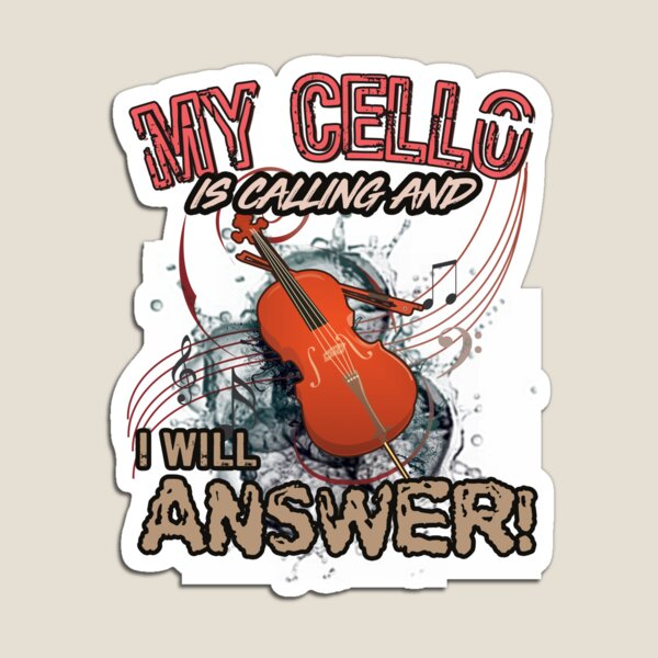 Item preview, My cello gets musician saying designed and sold by mtsdesign.