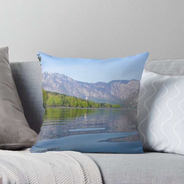 Item preview, Rippled reflections of an Alpine lake designed and sold by Ian Middleton.