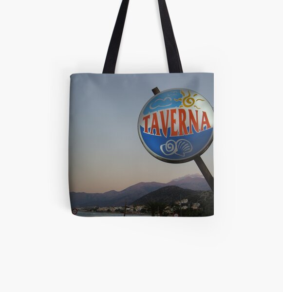 Taverna All Over Print Tote Bag