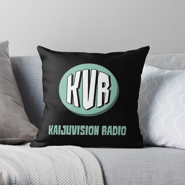 KVR Logo Throw Pillow