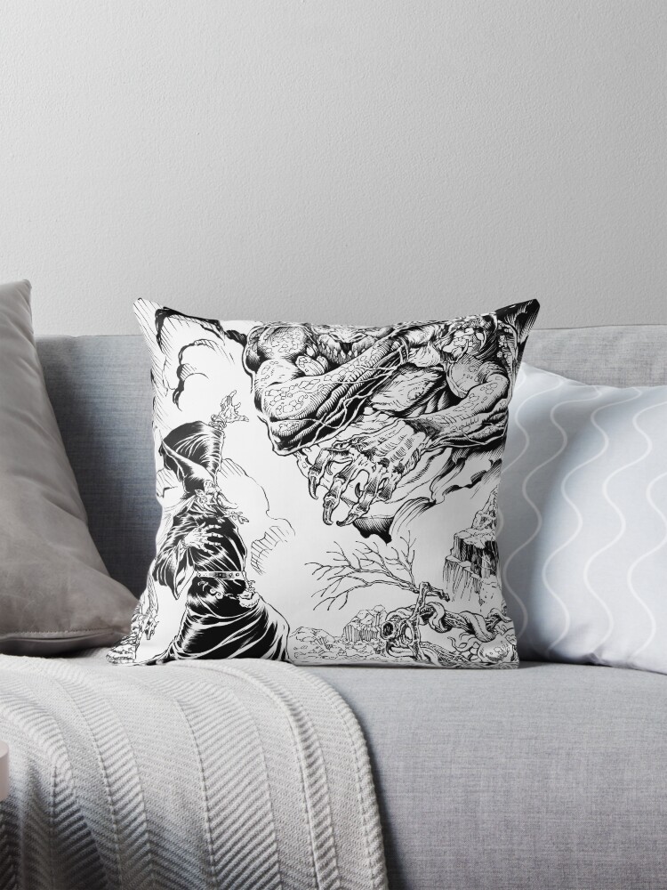 Thumbnail 1 of 4, Pillow, Sorcerer designed and sold by TimVigil.