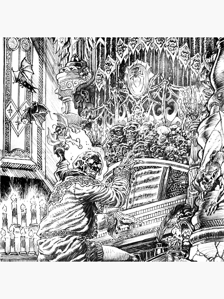 Thumbnail 2 of 2, Tote Bag, Music of Madness designed and sold by TimVigil.