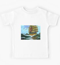 Columbus' Sailing Ships Kids Tee