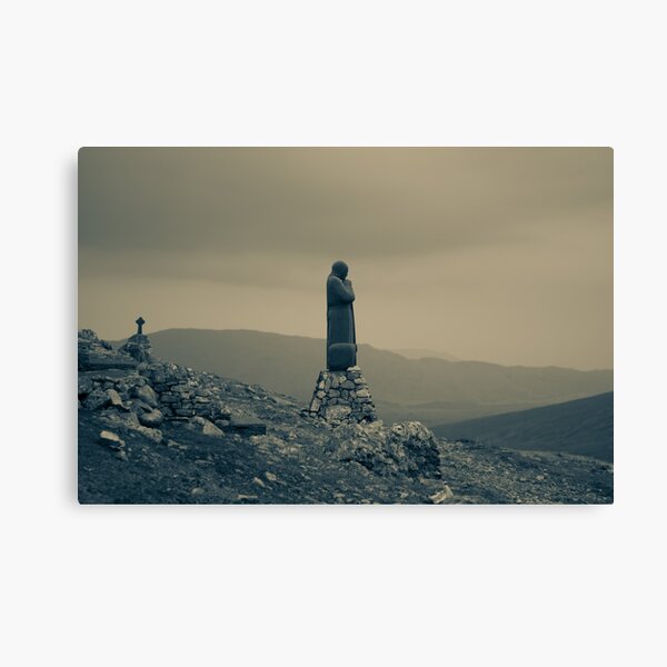 Maumean Chapel, Connemara Canvas Print
