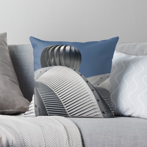 With a Crown on Top Throw Pillow