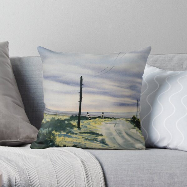 Moorland Road - the Ashley Way Throw Pillow