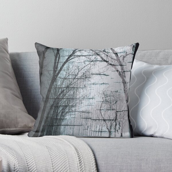 endless winter Throw Pillow