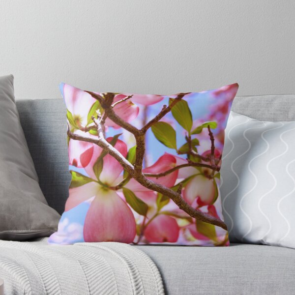 Item preview, "Looking Up Through The Pink Dogwood Tree" designed and sold by franticflagwave.