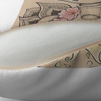 Alternate view of Lady Poison No. 9 Throw Pillow