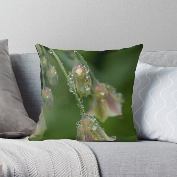 Bubbles and Bells Throw Pillow