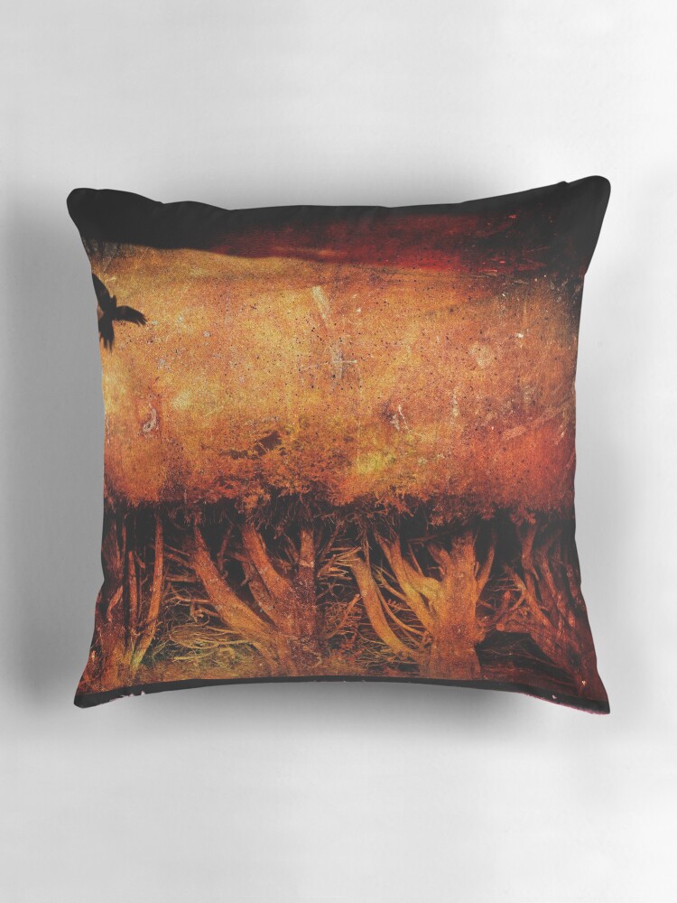 Thumbnail 3 of 4, Pillow, f l e e t i n g designed and sold by ronmoss.