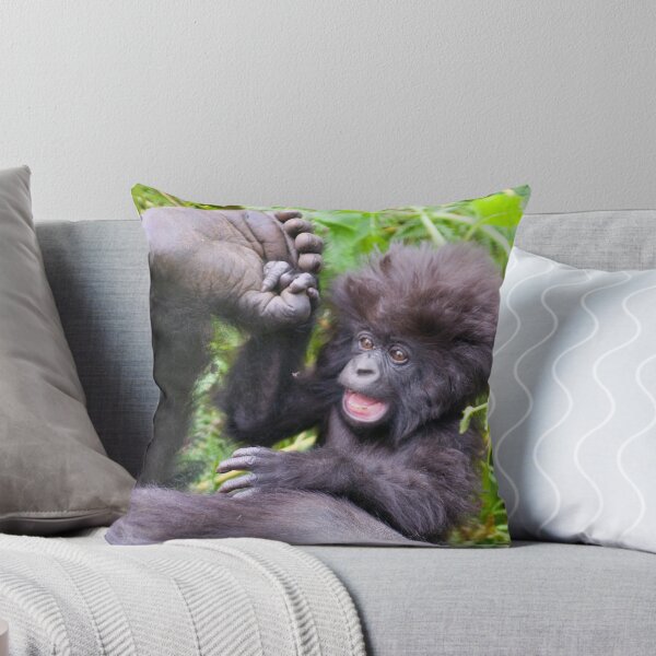 Item preview, Young Mountain Gorilla, Volcanoes National Park designed and sold by Sue Earnshaw.