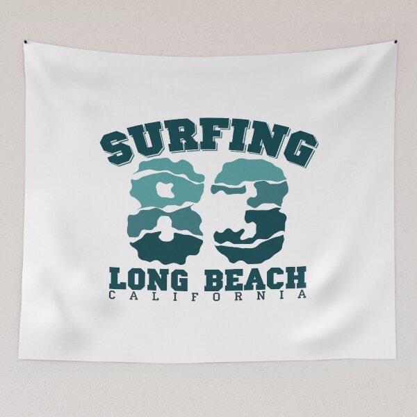 Item preview, Long Beach California Surfing Gift designed and sold by MintedFresh.
