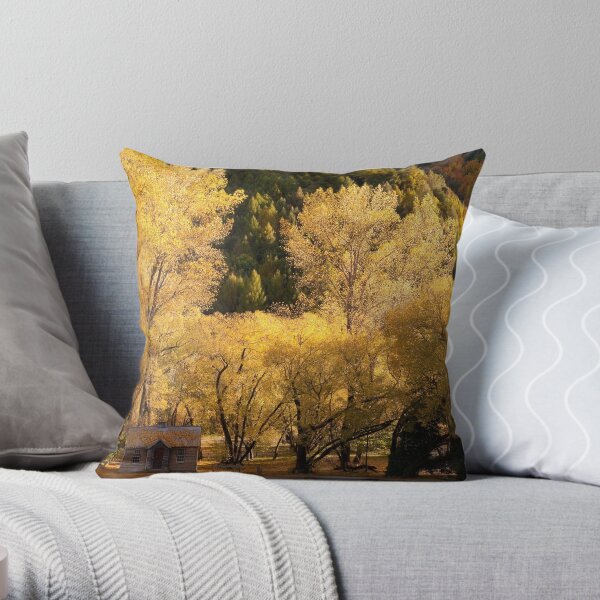 Autumn in Arrowtown Throw Pillow