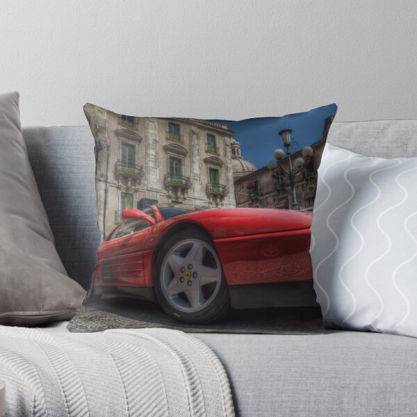 Ferrari Testarossa Throw Pillow
