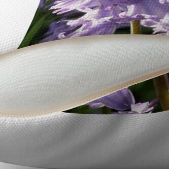 Alternate view of Bluebells Throw Pillow