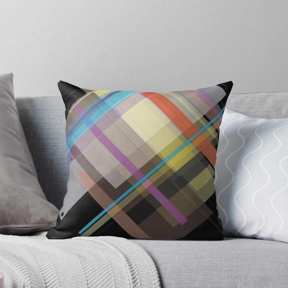 Item preview, Throw Pillow designed and sold by cubeOne.
