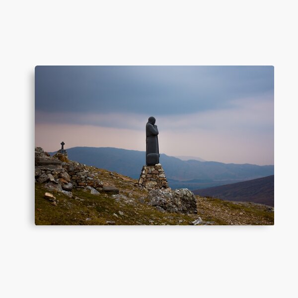 Maumean Chapel , Connemara (Colour Version) Canvas Print