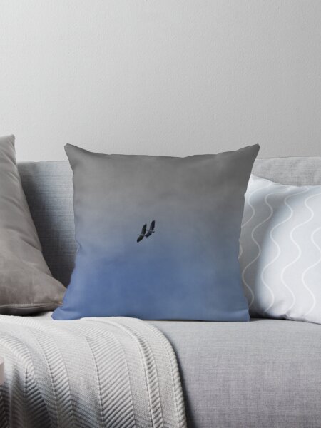 Looks Like 2 Just 1 Throw Pillow